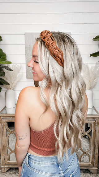 Style Weaved In Headband - 4 colors!