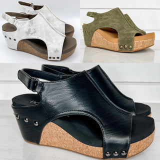 Corky Talking to You Wedges - 9 colors!