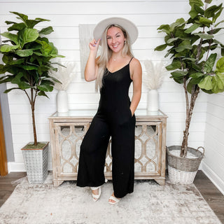 Good for You Ribbed Avery Mae Jumpsuit - 2 colors!