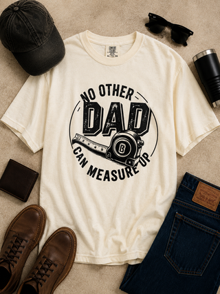 They Can't Measure Cotton Short Sleeve Cream Avery Mae Graphic Tee Shirt (Comfort Colors)