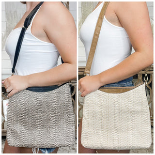 Think of You Wooven Crossbody - 2 colors!