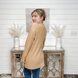 What's Going on Knit Long Sleeve Cardigan