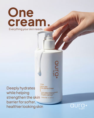 1PRE-ORDERAURA 300ml Pump Bottle All-In-One Skin Barrier Cream