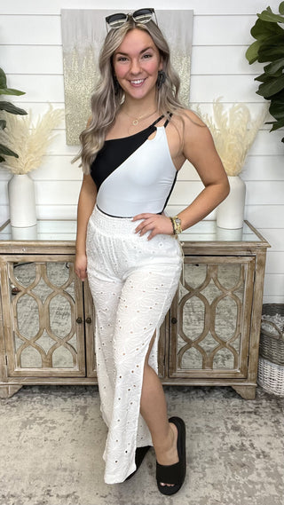 Beach Ready High Rise Palazzo Pants