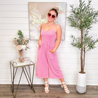 Brighten Ways Ribbed Avery Mae Jumpsuit - 2 colors!