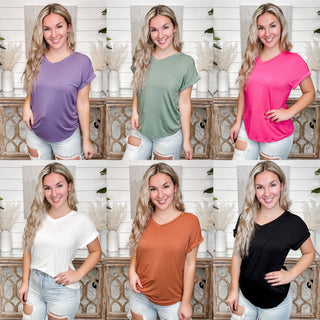 Playin' The Game Rayon Blend Top - 6 colors!