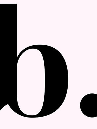 Black letter O logo graphic on a light background