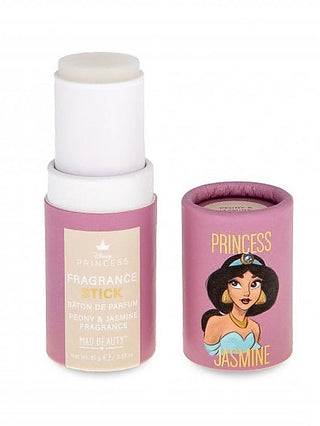 Jasmine fragrance stick with white cap and Princess themed pink tube