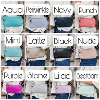 Stay With It Faux Leather Crossbody Bag- 22 colors!