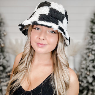 Wild As You Faux Fur Bucket Hat