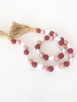 So Sweet Beaded Wood Garland (view 2) | Avery Mae Boutique