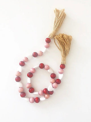 So Sweet Beaded Wood Garland | Avery Mae Boutique