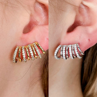 B.B. Lila So Far Away Earrings - 2 colors!