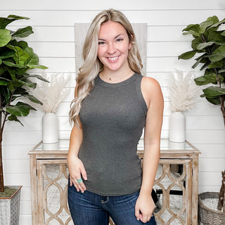 Between Us Rayon Blend Ribbed Avery Mae Tank Top - 8 colors!