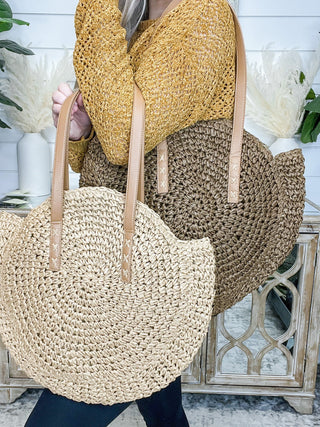 Weave Around Town Tote - 2 colors!