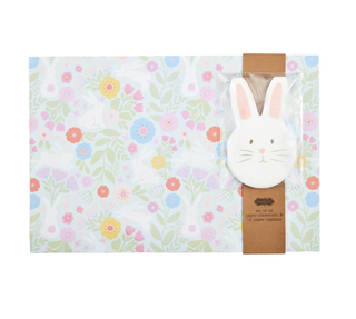 Bunny In Spring Placemat & Napkin Set